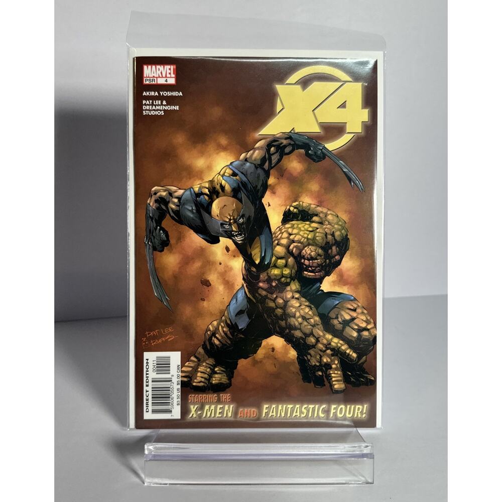 Marvel Comics X4 #4 2005 X-Men, Fantastic Four Pat Lee